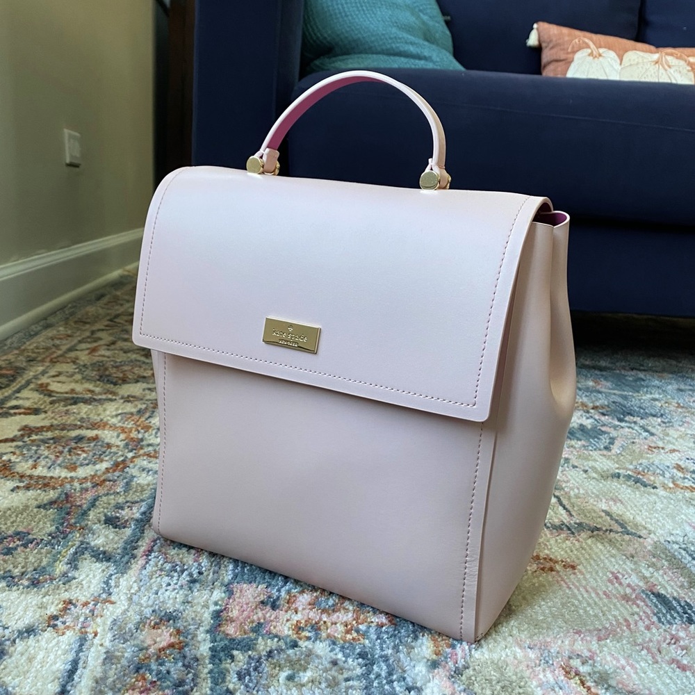 EUC KATE SPADE | Two-tone Leather Backpack